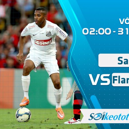 W88 Dự đoán Santos vs Flamengo RJ lúc 2h ngày 31/8/2020