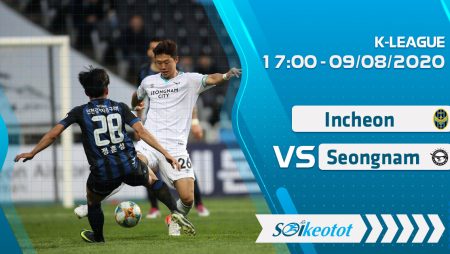W88 Dự đoán Incheon vs Seongnam lúc 17h ngày 9/8/2020