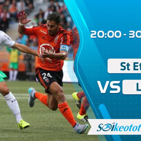 W88 Dự đoán St Etienne vs Lorient lúc 20h ngày 30/8/2020