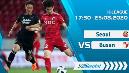 W88 Dự đoán Seoul vs Busan lúc 17h30 ngày 25/8/2020