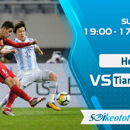 W88 Dự đoán Hebei vs Tianjin Teda lúc 19h ngày 17/8/2020