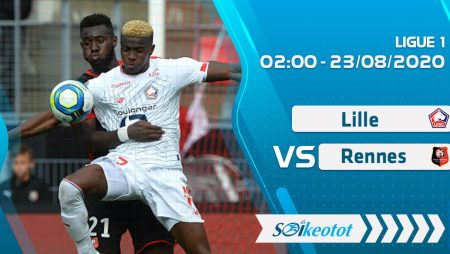 W88 Dự đoán Lille vs Rennes lúc 2h ngày 23/8/2020