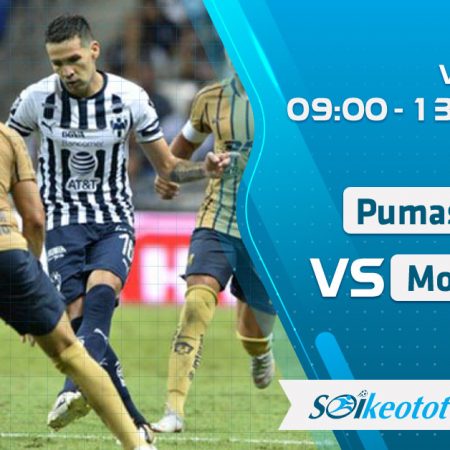 W88 Dự đoán U.N.A.M. Pumas vs Monterrey lúc 9h ngày 13/8/2020