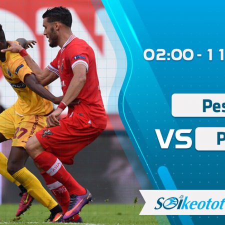 W88 Dự đoán Pescara vs Perugia lúc 2h ngày 11/8/2020