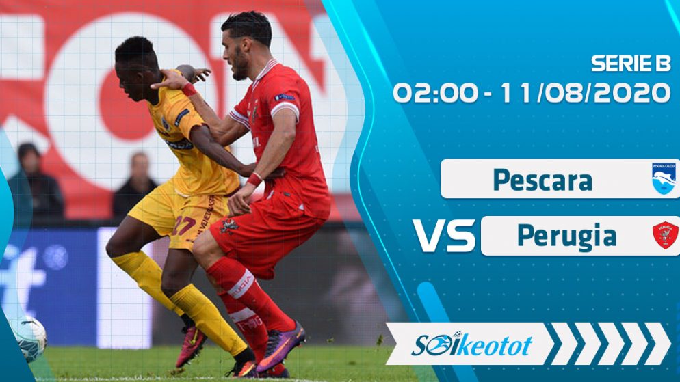 W88 Dự đoán Pescara vs Perugia lúc 2h ngày 11/8/2020