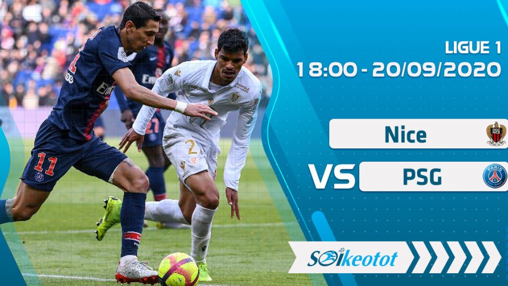 W88 Dự đoán Nice vs PSG lúc 18h ngày 20/9/2020