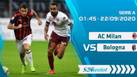 W88 Dự đoán AC Milan vs Bologna lúc 1h45 ngày 22/9/2020