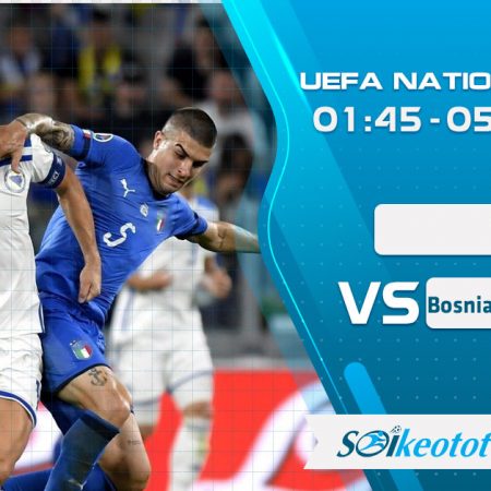 W88 Dự đoán Italy vs Bosnia & Herzegovina lúc 1h45 ngày 5/9/2020