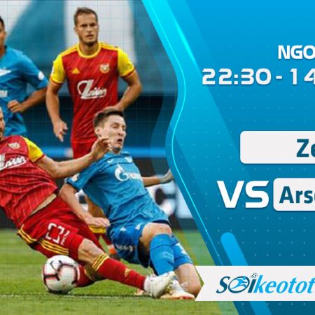 W88 Dự đoán Zenit vs Arsenal Tula lúc 22h30 ngày 14/9/2020