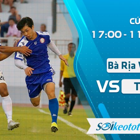 W88 Dự đoán Bà Rịa Vũng Tàu vs TP Hồ Chí Minh lúc 17h ngày 11/9/2020