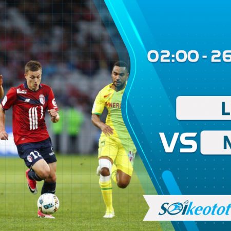 W88 Dự đoán Lille vs Nantes lúc 2h ngày 26/9/2020