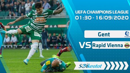 W88 Dự đoán Gent vs Rapid Vienna lúc 1h30 ngày 16/9/2020