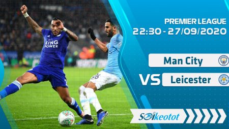 W88 Dự đoán Manchester City vs Leicester lúc 22h30 ngày 27/9/2020