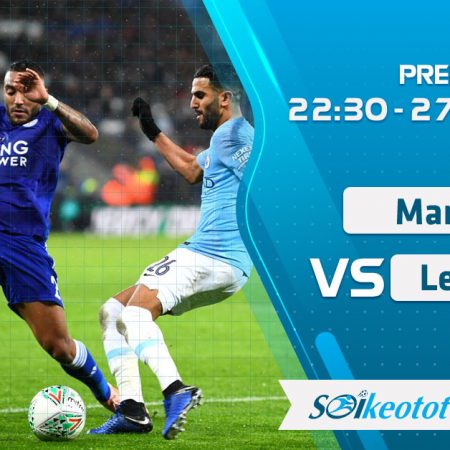 W88 Dự đoán Manchester City vs Leicester lúc 22h30 ngày 27/9/2020