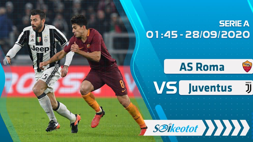 W88 Dự đoán AS Roma vs Juventus lúc 1h45 ngày 28/9/2020