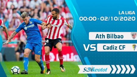 W88 Dự đoán Ath Bilbao vs Cadiz CF lúc 0h ngày 2/10/2020