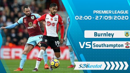 W88 Dự đoán Burnley vs Southampton lúc 2h ngày 27/9/2020
