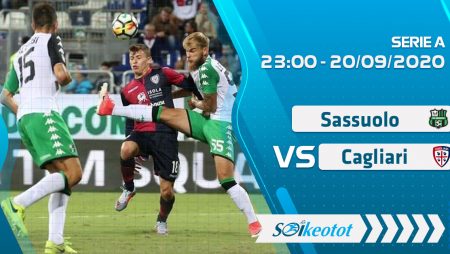 W88 Dự đoán Sassuolo vs Cagliari lúc 23h ngày 20/9/2020