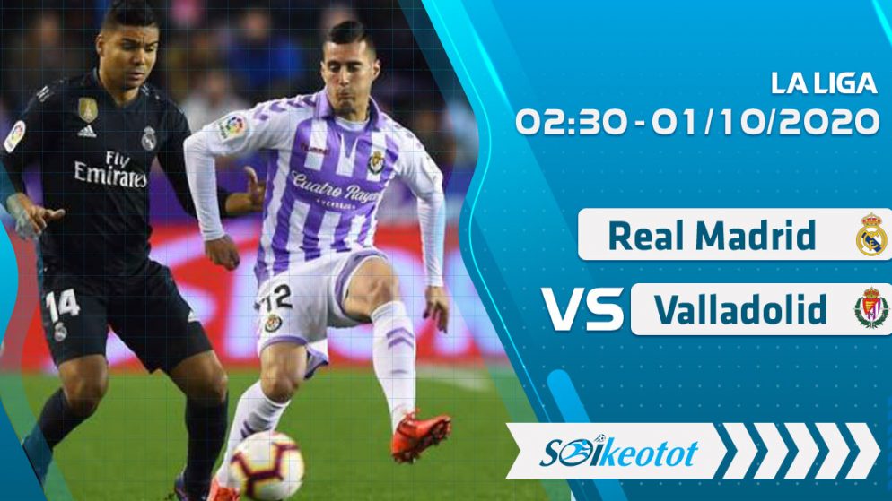 W88 Dự đoán Real Madrid vs Valladolid lúc 2h30 ngày 1/10/2020