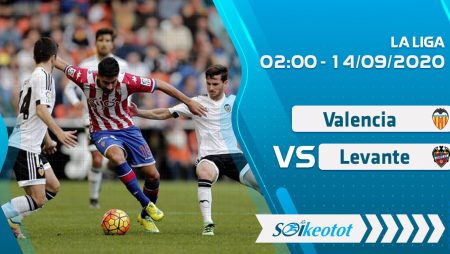 W88 Dự đoán Valencia vs Levante lúc 2h ngày 14/9/2020