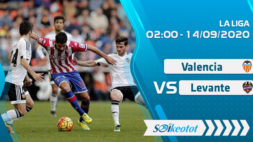 W88 Dự đoán Valencia vs Levante lúc 2h ngày 14/9/2020