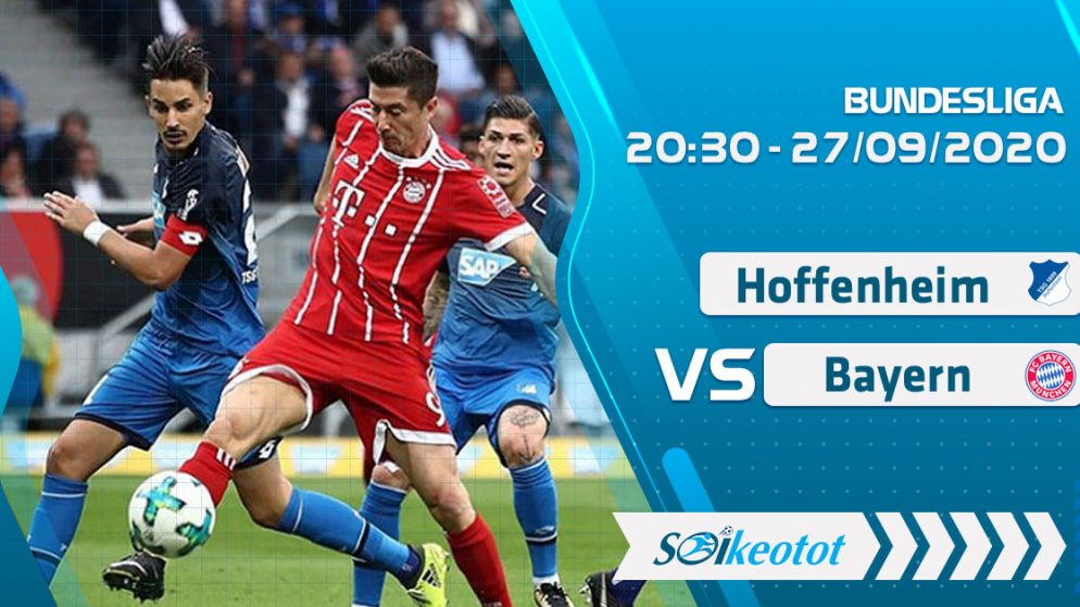 W88 Dự đoán Hoffenheim vs Bayern Munich lúc 20h30 ngày 27/9/2020