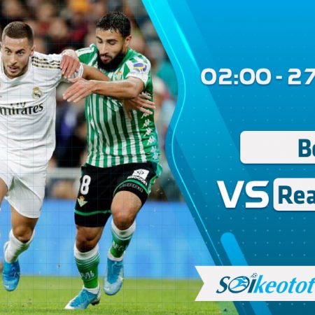 W88 Dự đoán Betis vs Real Madrid lúc 2h ngày 27/9/2020