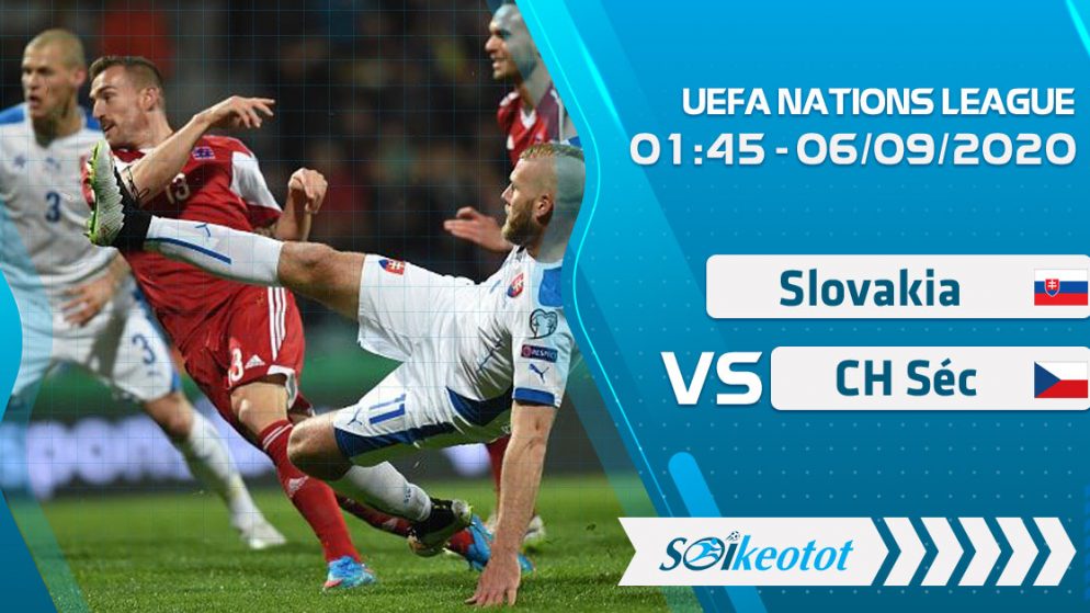W88 Dự đoán Slovakia vs Czech Republic lúc 1h45 ngày 6/9/2020