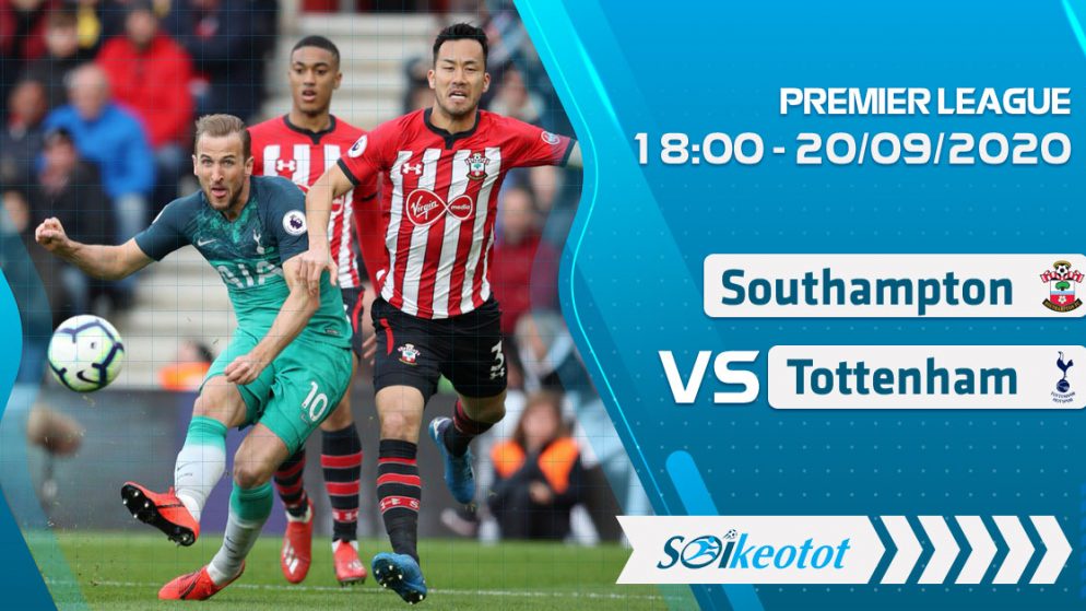 W88 Dự đoán Southampton vs Tottenham lúc 18h ngày 20/9/2020