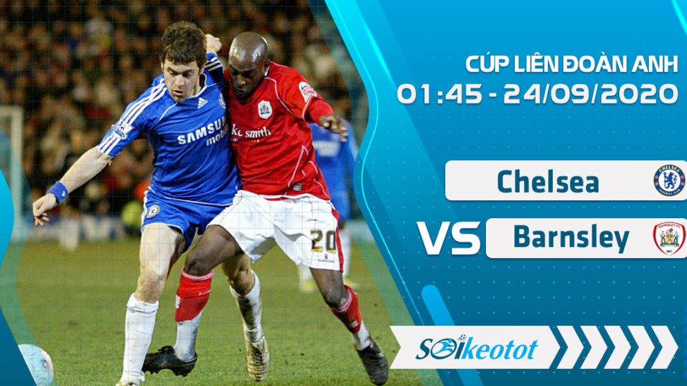 W88 Dự đoán Chelsea vs Barnsley lúc 1h45 ngày 24/9/2020