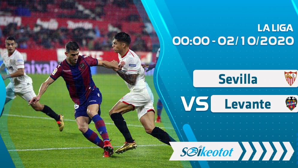 W88 Dự đoán Sevilla vs Levante lúc 0h ngày 2/10/2020