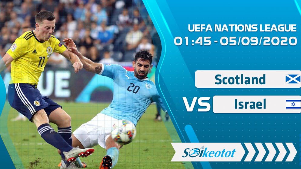 W88 Dự đoán Scotland vs Israel lúc 1h45 ngày 5/9/2020