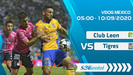 W88 Dự đoán Club Leon vs Tigres UANL lúc 5h ngày 10/9/2020