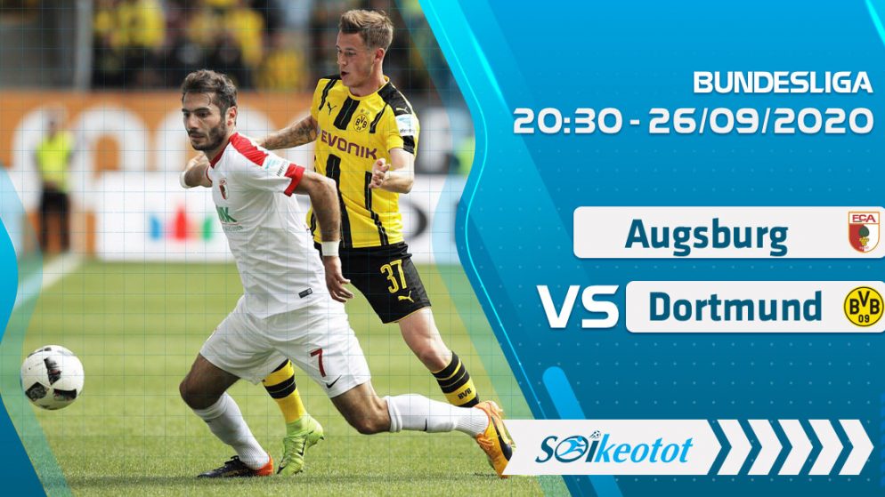 W88 Dự đoán Augsburg vs Dortmund lúc 20h30 ngày 26/9/2020