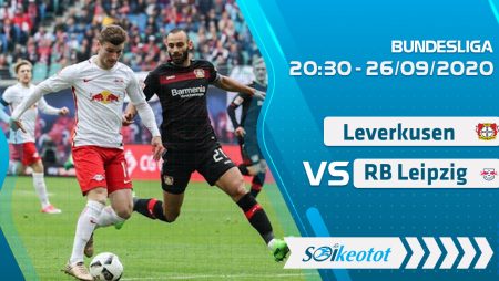 W88 Dự đoán Bayer Leverkusen vs RB Leipzig lúc 20h30 ngày 26/9/2020