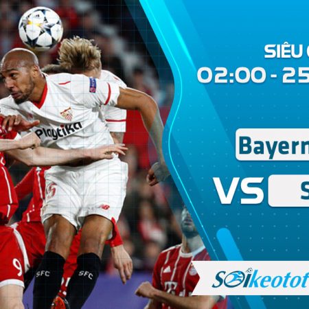W88 Dự đoán Bayern Munich vs Sevilla lúc 2h ngày 25/9/2020