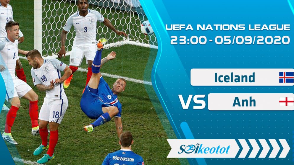 W88 Dự đoán Iceland vs England lúc 23h ngày 5/9/2020