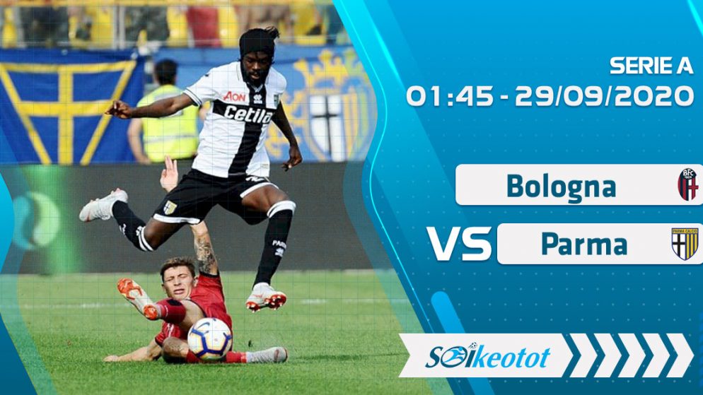 W88 Dự đoán Bologna vs Parma lúc 1h45 ngày 29/9/2020