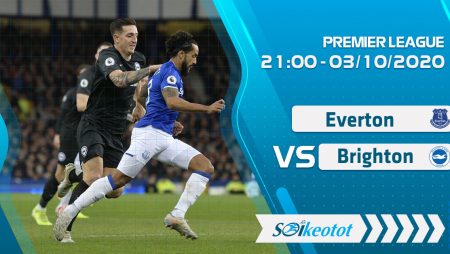W88 Dự đoán Everton vs Brighton lúc 21h ngày 3/10/2020
