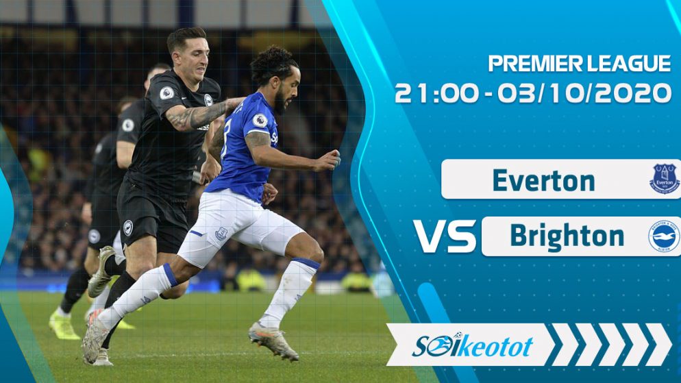 W88 Dự đoán Everton vs Brighton lúc 21h ngày 3/10/2020