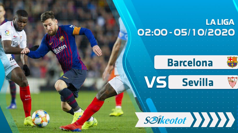 W88 Dự đoán Barcelona vs Sevilla lúc 2h ngày 5/10/2020