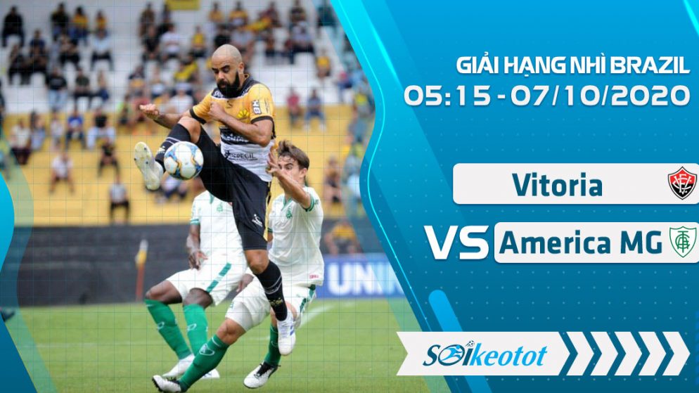 W88 Dự đoán Vitoria vs America MG lúc 5h15 ngày 7/10/2020