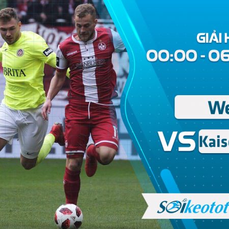 W88 Dự đoán Wehen vs Kaiserslautern lúc 0h ngày 6/10/2020