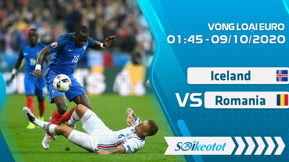 W88 Dự đoán Iceland vs Romania lúc 1h45 ngày 9/10/2020