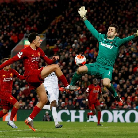 W88 Dự đoán Liverpool vs West Ham lúc 0h30 ngày 1/11/2020