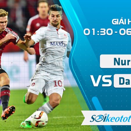 W88 Dự đoán Nurnberg vs Darmstadt lúc 1h30 ngày 6/10/2020