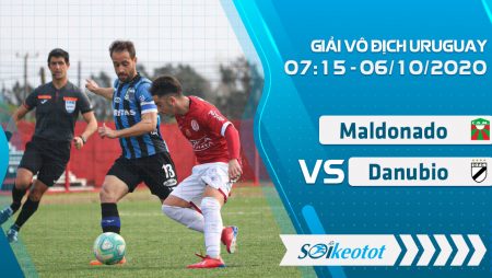 W88 Dự đoán Maldonado vs Danubio lúc 7h15 ngày 6/10/2020