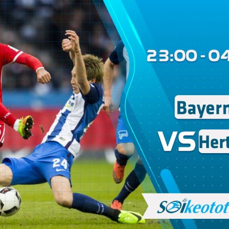 W88 Dự đoán Bayern Munich vs Hertha Berlin lúc 23h ngày 4/10/2020