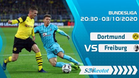 W88 Dự đoán Dortmund vs Freiburg lúc 20h30 ngày 3/10/2020