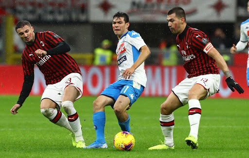 W88 Dự đoán Napoli vs Milan lúc 02h45 ngày 23/11/2020